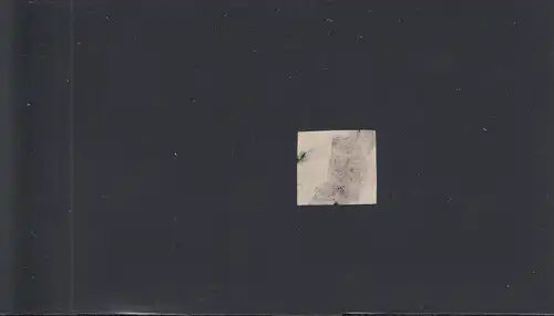 Saxe: Min° 1a, Platte III, Position 3, Tamponné Leipzig, BPP Attest