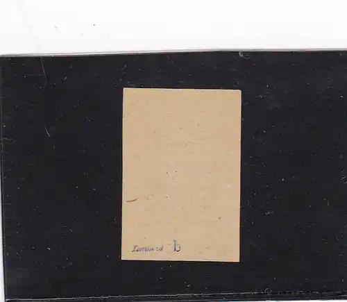 SBZ Est-Saxe: Min. 53c, BPP Attest, post-fraîchissement