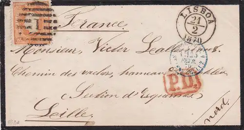 1870: Portugal to France, MiNr. 30