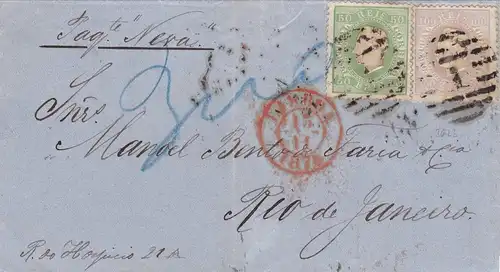 1874: Letter from Portugal to Brazil