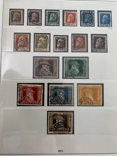 Bavière: très riche collection de Bavière, beaucoup de bonnes éditions, souvent examiné