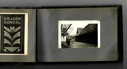 Gouvernement général: Beau album photo commémoratif en bois 1939.