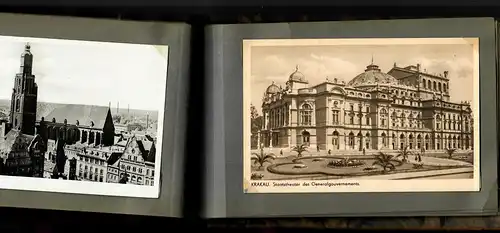 Gouvernement général: Beau album photo commémoratif en bois 1939.