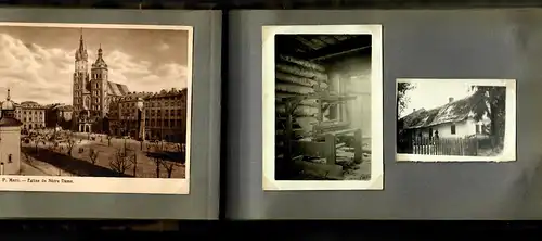 Gouvernement général: Beau album photo commémoratif en bois 1939.