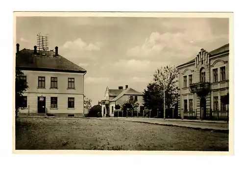 GG: AK Mielec avec une vue rare du courrier et de l'ancien. Bank Polski 1941
