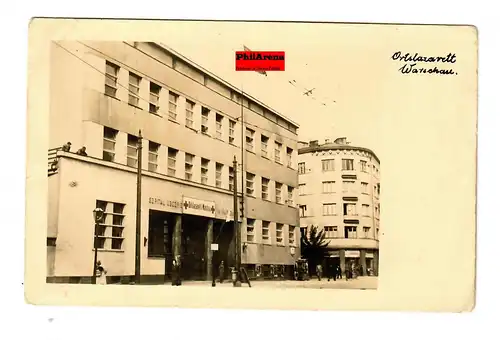 GG: AK Varsovie: Hôpital local dans l'ancien hôpital
