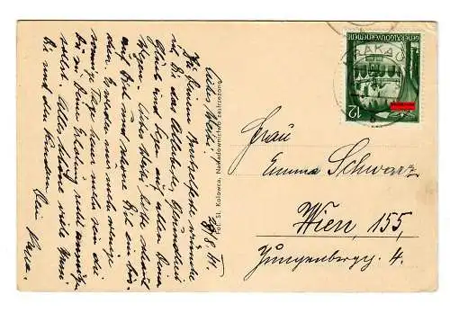 GG: AK Cracovie: Stadttheater, 1941 à Vienne