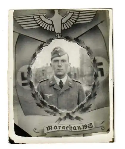 Gouvernement général GG: photo souvenir de Varsovie 1943