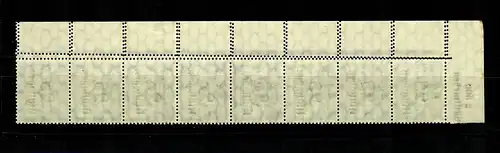 Danzig: MiNr. 171, postfrisch vom rechten Seitenrand, Doppelzähnung