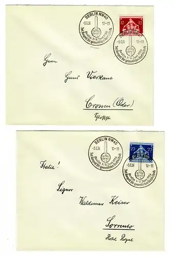 DR: MiNr. 617-620, Viererblock FDC mit Sonderstempel Berlin