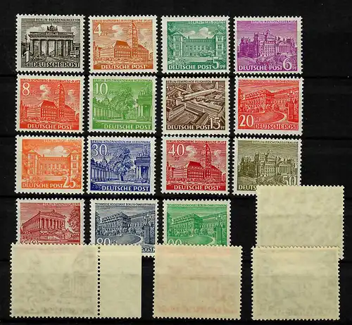 Berlin 1949: Min. 42-60, post-freeich, **, BPP Attest
