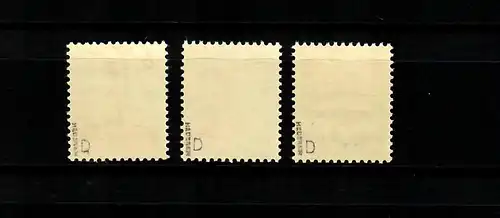 Generalgouvernement: GG MiNr. I-III, ** postfrisch