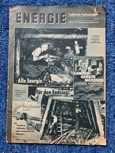 Energie: Techn. Fachzeitschrift November1942