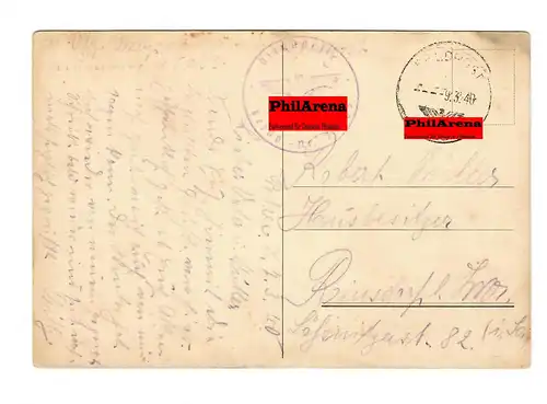 Gouvernement général GG: Poste de terrain n° 25683 de 1940 à Reinsdorf