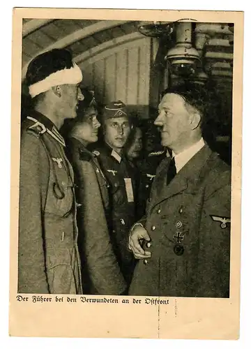 Gouvernement général GG: Carte postale Bleu sur le front Est, Varsovie 1940