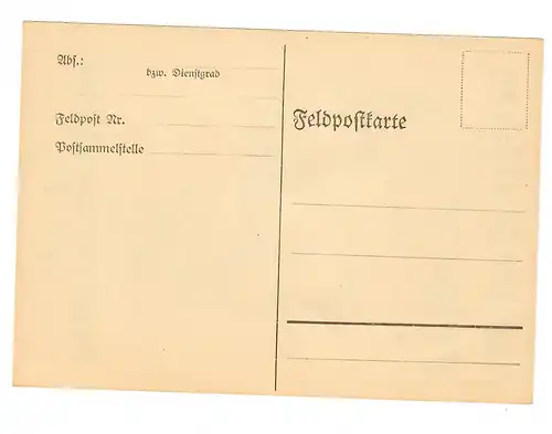 Gouvernement général GG Carte postale très rare pour le jour de la police allemande 1940