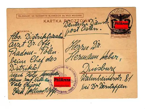 GG: Affaire entière P4 Texte 10: Radom vers Duisburg, 1940