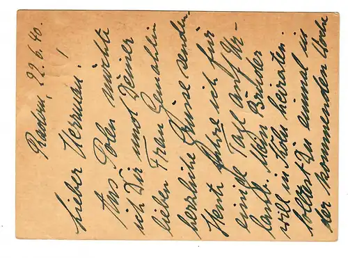 GG: Affaire entière P4 Texte 10: Radom vers Duisburg, 1940