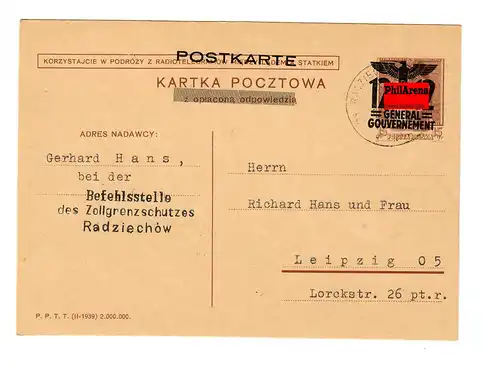 GG P7 Question, Texte 02: Radziekhow - Leipzig 1940