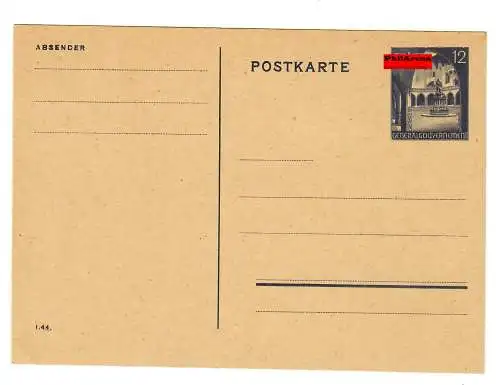 Gouvernement général GG: Affaire entière P12/03: blanc