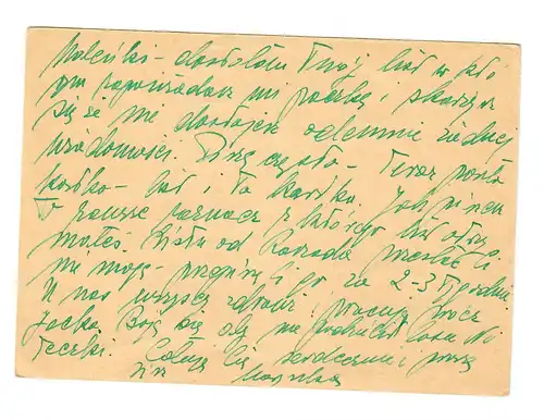 Generalgouvernement GG: Ganzsache P10, Interniertenpost Rabka - Münchenbuchsee