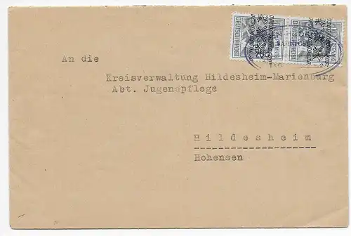 Bahnpost Zeesen - Hildesheim, MiNr. 40I