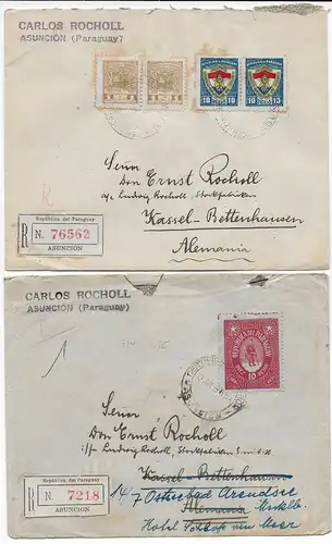 2x recommandé Asuncion après Kassel-Letenhausen 1936+1937