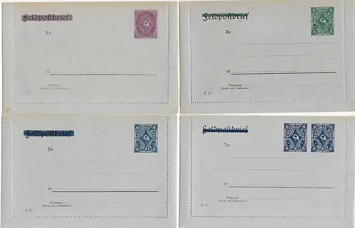 DR: 11x Feldpost Kartenbriefe