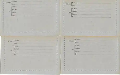 DR: 11x Feldpost Kartenbriefe 