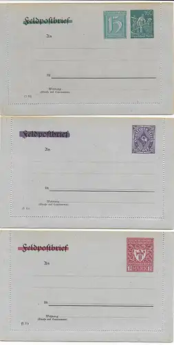 DR: 11x courrier de champ Lettres de cartes