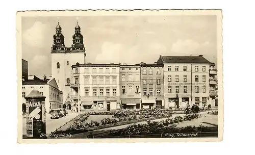 Carte de vue Bad Ziegenhals/Silésie comme un poste de champ 1942 selon Oberschönegg