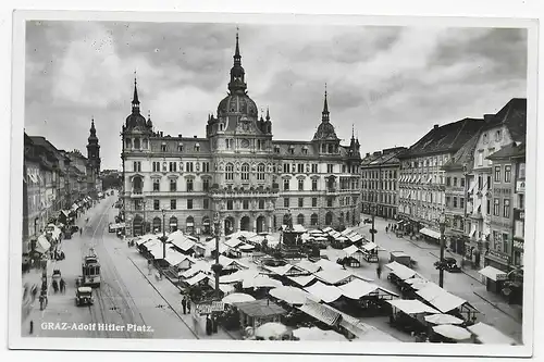 Ansichtskarte Graz, Feldpost Wetterforschungsstelle Premstätten 1942 nach Amberg