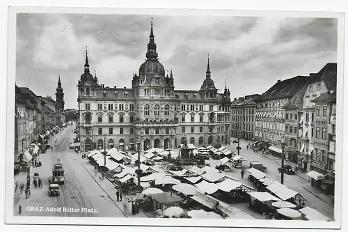 Carte de vue Graz, Feldpost Centre de recherche météorologique Premstätten 1942 vers Amberg
