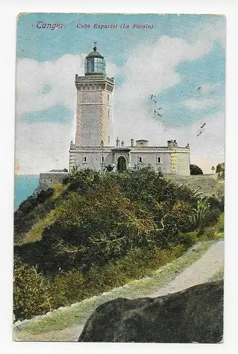 Ansichtskarte Tanger, Feldpost 1. WK Casablanca nach Neuhausen/Baden 1916