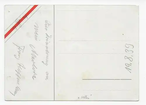 Postkarte: Absolvia Neuburg a.d.D. 1939