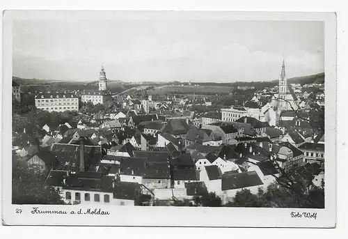 Feldpost Inf. Ers. Btl. I.130 von Krummau/Moldau nach Wien