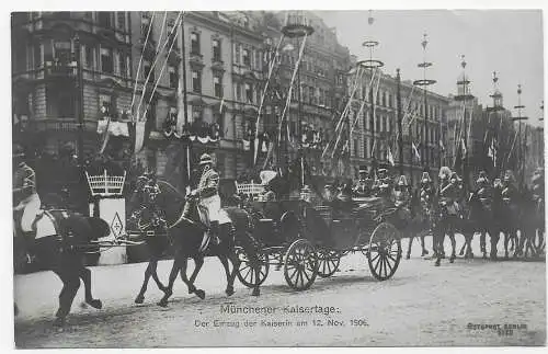 Münchner Kaisertage 1906 à Zurich