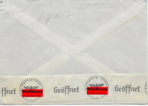 Lettre postale de champ FPn° 34685 après Dresde avec censure de terrain 1941