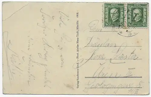 Gruss aus Irritz, Südmähren nach Wien