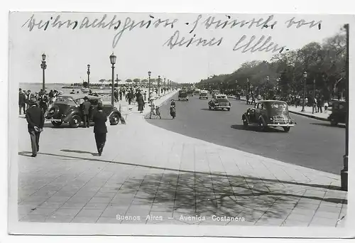 Photo postcard Buenos Aires via Aera Condor, 1936 to Berlin