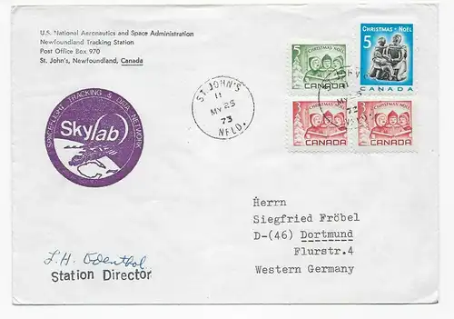 Skylab 1973, US National Aeronautics and Space Admin. to Dortmund: St. John's