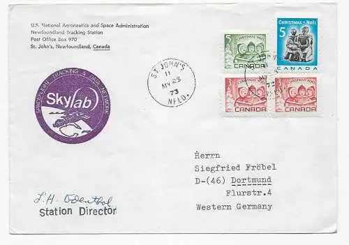 Skylab 1973, US National Aeronautics and Space Admin. to Dortmund: St. John's