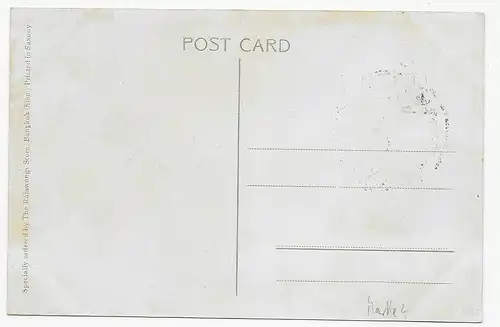 Thaïlande Carte de vue Theswing Wat Sodar, Bangkok, vers 1930