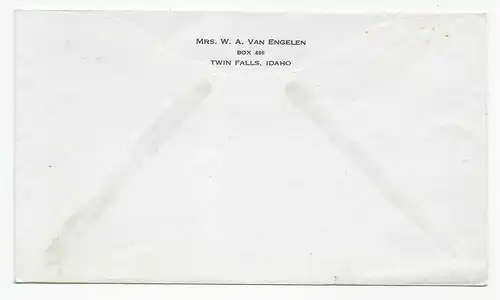 États-Unis: Squirrell, Idaho, 1948 to Twin Falls/Ida ho