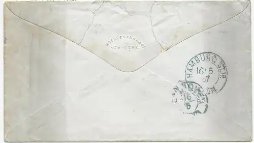 Wotherspoon & Co. New York, 1907 to Hannover/Germany