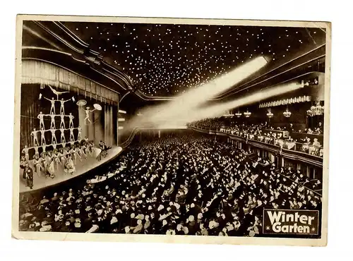 Feldpost Potsdam, Kriegsschule 1940, Wintergarten, Varieté nach Schwetz