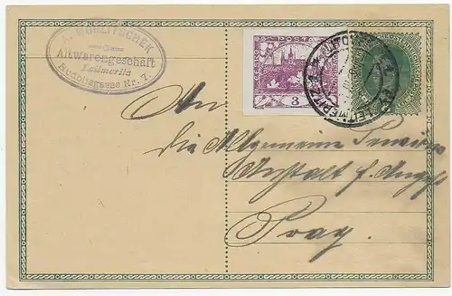 Leitmeritz après Prague 1919.