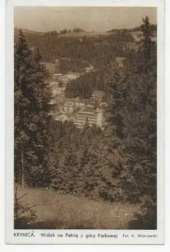 GG: Carte de Krynica vers Ingolstadt en 1941