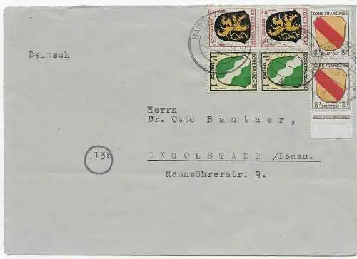 Bad Münster 1946 vers Ingolstadt