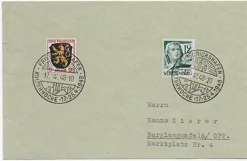 Kulturwoche Friedrichshafen 1948 nach Burglengenfeld
